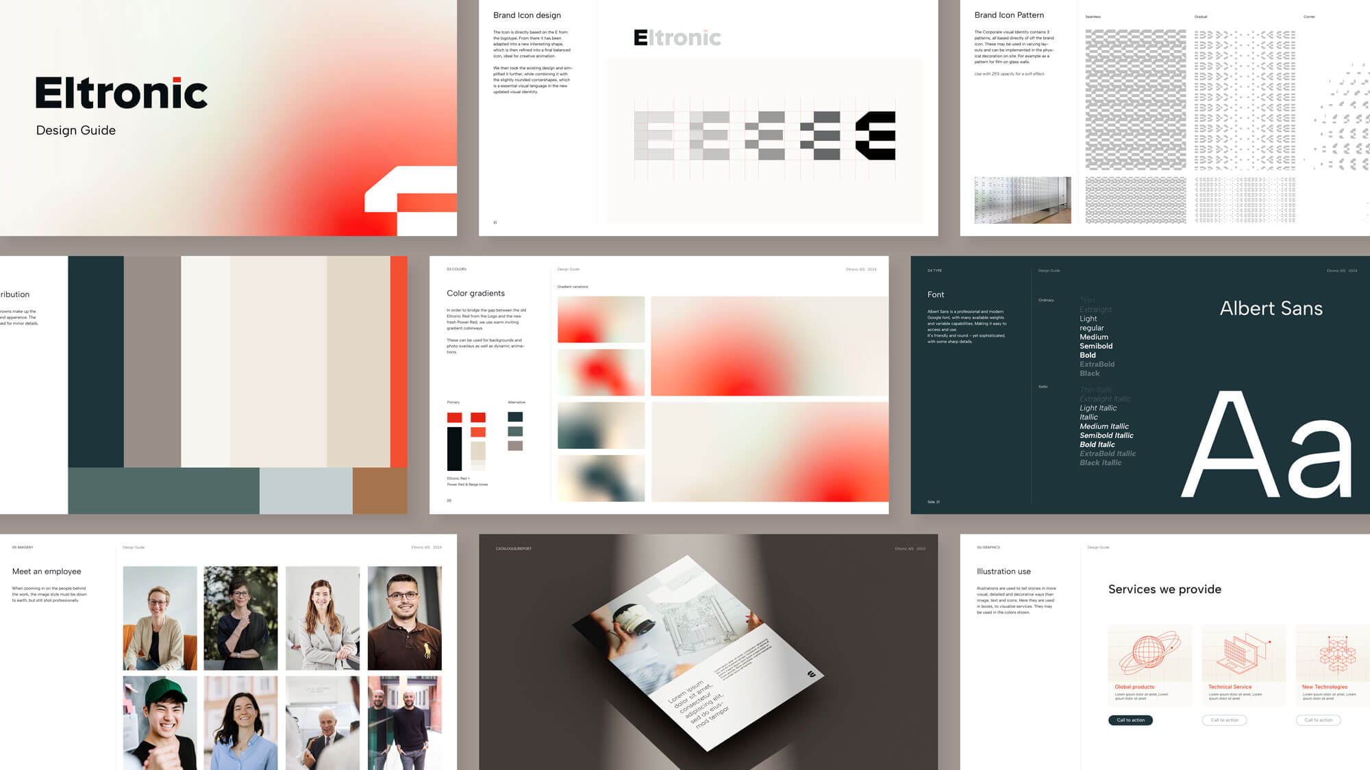 Eltronic visual identity refresh by Camilla Wedege