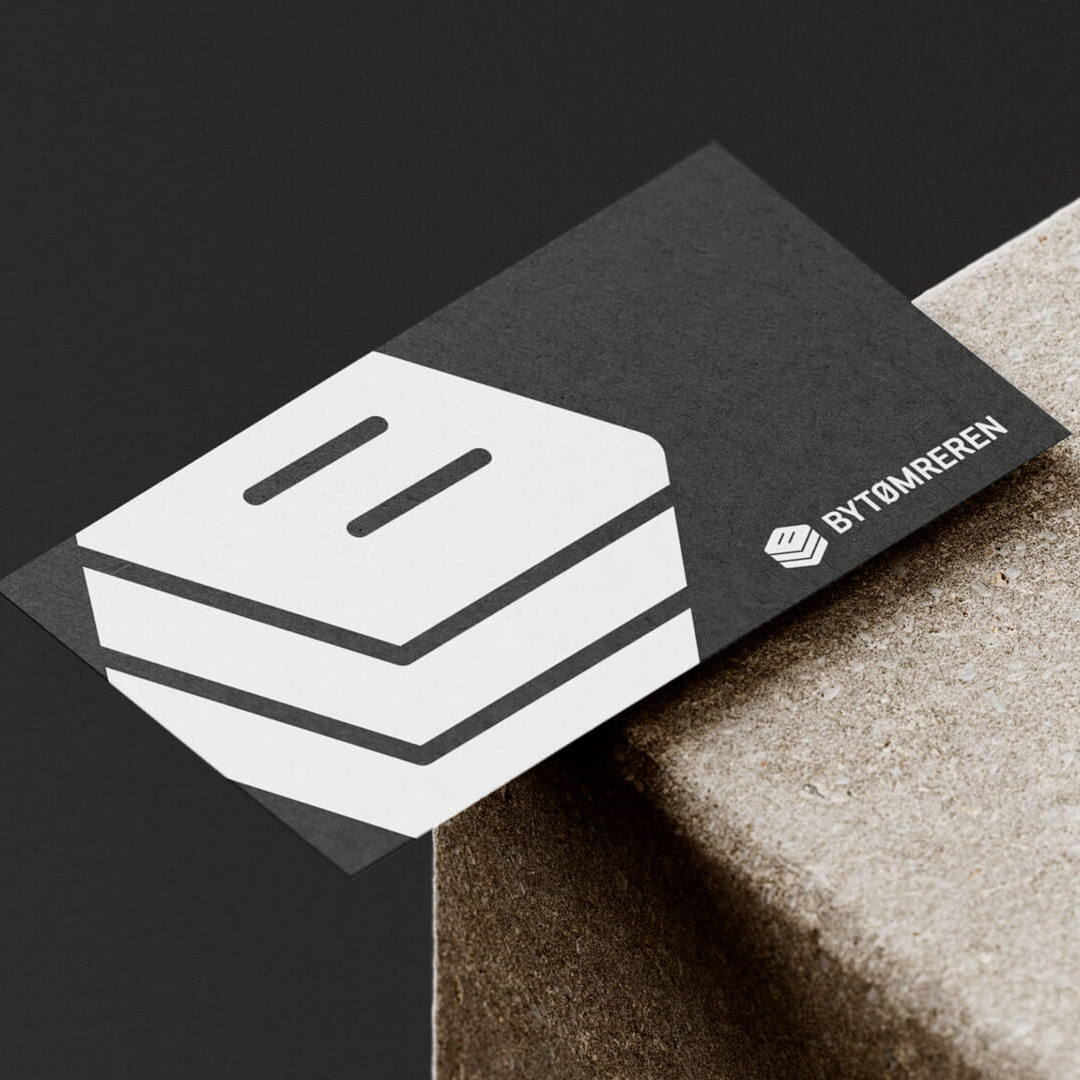 Bytomreren businesscard design by Camilla Wedege
