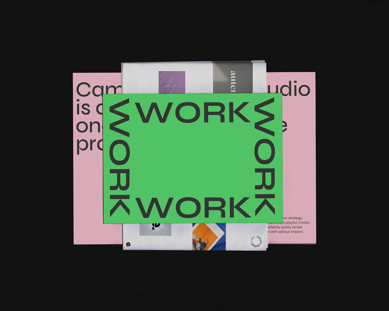 Camilla Wedege Studio stationary
