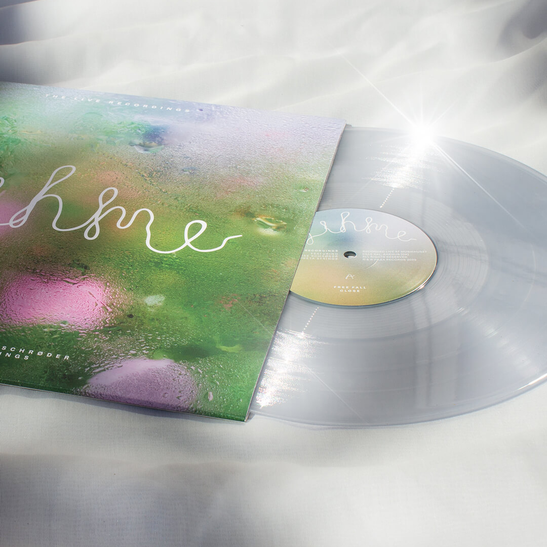 Lihme music colourful EP album cover design by Camilla Wedege