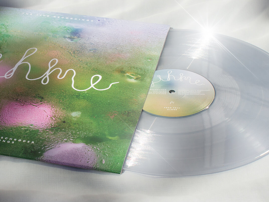Lihme music colourful EP album cover design by Camilla Wedege