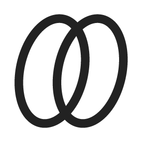 Custom overlap icon by Camilla Wedege Studio