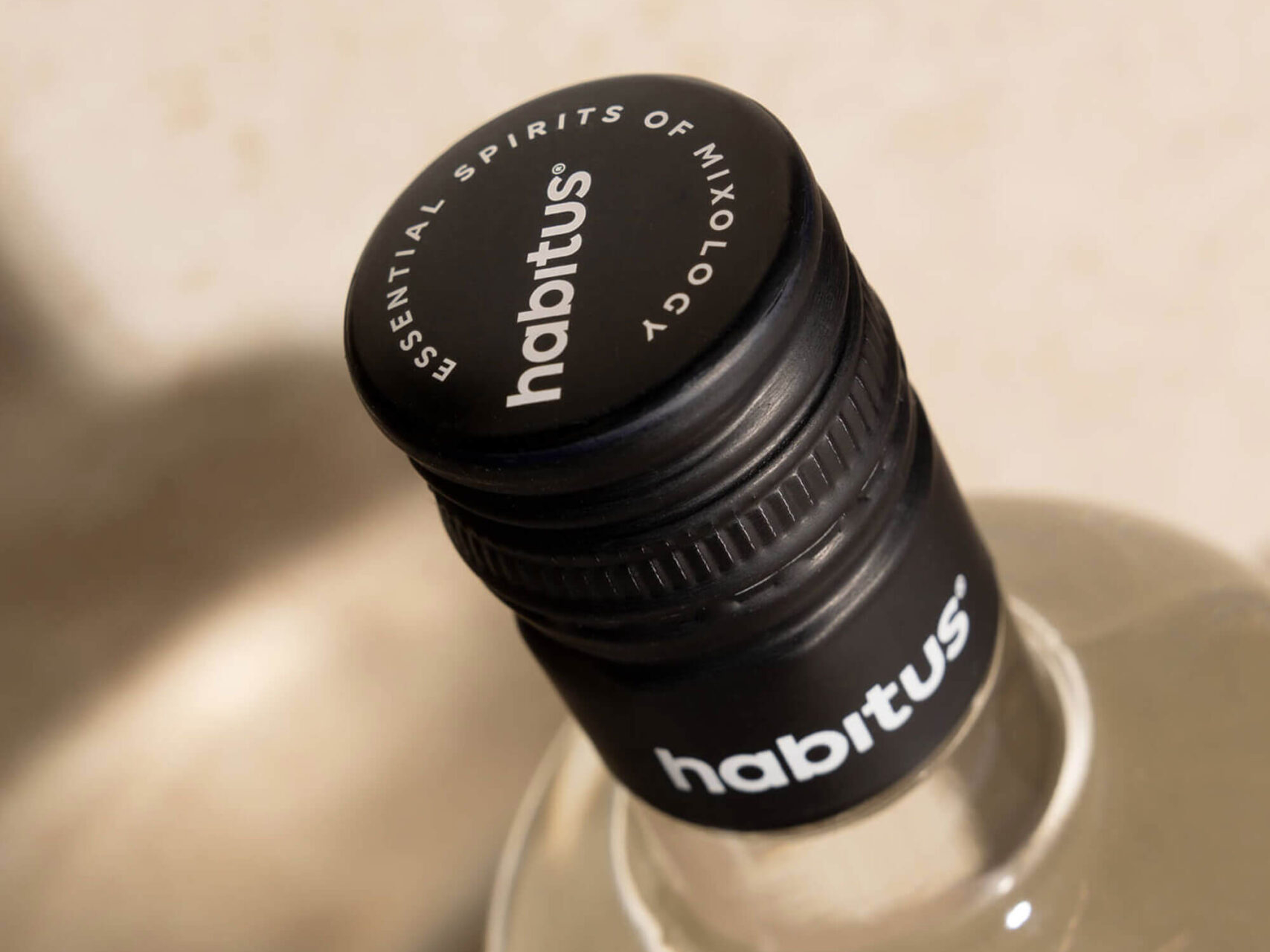 Habitus vodka label design by camilla wedege