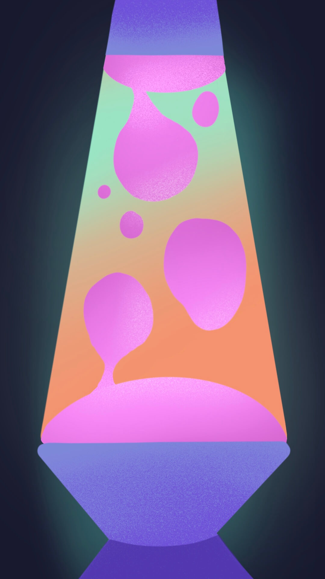 Lava lamp illustration by Camilla Wedege